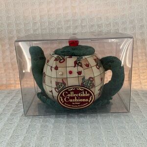 Vintage Dritz Collectible Cushions Teapot Pin Cushion 1998